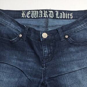 REWARD LADIES Womens 26 Skinny Blue Jeans